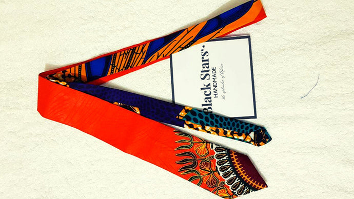 Mens Dashiki African Neck Tie