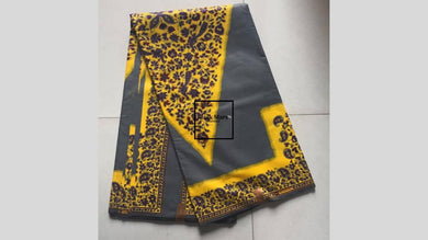 Fabric By Six Yards| Ankara Fabric| African Print Fabric| Dashiki Fabric| Kitenge| Yellow Fabric| Wholesale| Clothing & Craft Supplies