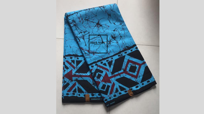 Six 6 Yards Ankara Batik Fabric 2