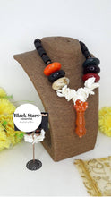 Load image into Gallery viewer, African Necklace For Women|African Bead Jewelry Set|African Wedding Jewelry| Multicolored|Gift For Her|Mother&#39;s Day Gift|Necklace|Earring