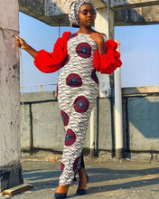 Load image into Gallery viewer, Womens African Clothing with Exaggerated Sleeve