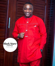 Load image into Gallery viewer, Mens African Red Senator Clothing
