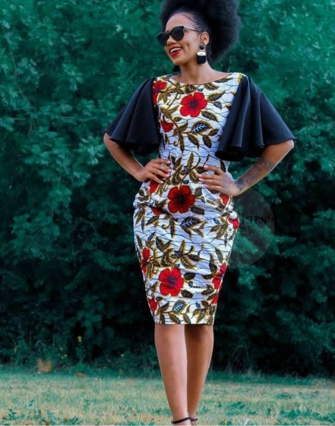 60 Simple Ankara Short Gowns For ladies - MyNativeFashion