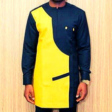 Load image into Gallery viewer, African Suit for Men| Dashiki Mens Clothing| Black Stars Clothing| Wedding Guest Suit| Prom African Wear| Valentine&#39;s Day Gift For Him