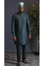 Load image into Gallery viewer, Teal African Dashiki Clothing for Men | Senators Clothing
