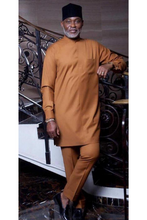 Load image into Gallery viewer, Men&#39;s African Clothing - Splendor Of Africa | Dashiki African Clothing | African Shirt and Pants | Senators Clothing | Caftan