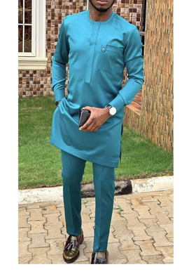 Green African Dashiki Clothing for Men | Senators Clothing