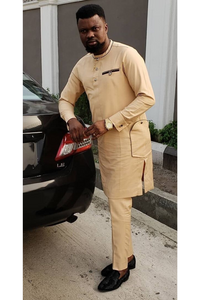 Men's African Clothing - Splendor Of Africa | Dashiki African Clothing | African Shirt and Pants | Senators Clothing | Caftan