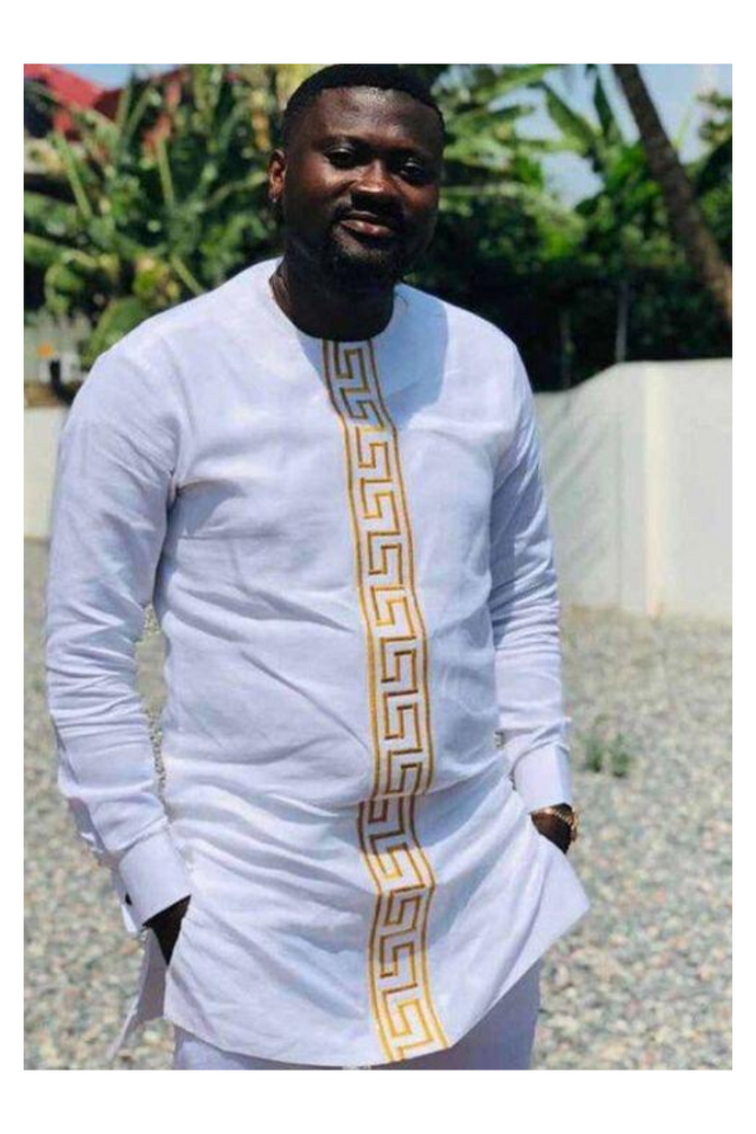 Men Africa Linen Suit | Senator Clothing | Wedding Suit